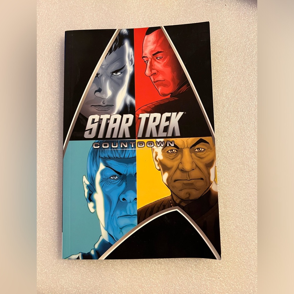 Star Trek: Countdown Graphic Novel Paperback Book 2009